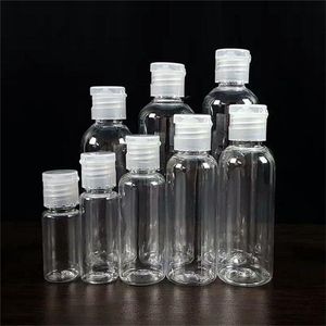 5ml 10ml 20 ml 30ml 60 ml 80ml 100ml 120ml plast PET Transparent Tomtflaska Travel Lotion Flytande flaskor Dispenser