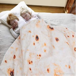 Mexico Tortilla Blanket 3D Printed Summer Air Conditioning Bedding Throw Blankets Bath Towel Soft Yoga Mat Carpet 60 Inch ZWL73