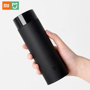 Xiaomi Mijia Thermos Şişe 350 ml Kupası Termal Vakum Kupa 12 Saat Sıcak Soğuk Soğuk Su Doğum Günü Hediyesi Erkek Kız Arkadaşı Için Kadın LJ201221