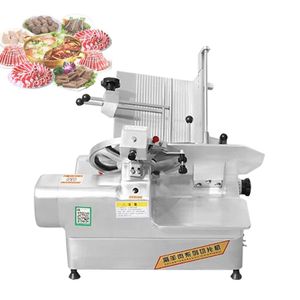 Commercial aluminum alloy 180W mutton roll slicer desktop automatic bread toast vegetable slicer frozen meat slicer