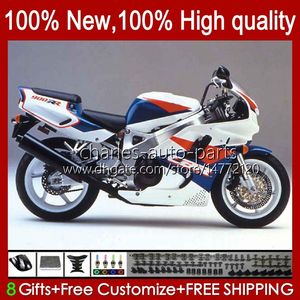 Body For HONDA CBR 893RR 900RR blue red hot CBR893RR 89 90 91 92 93 94HC.42 CBR893 CBR 900 893 RR CBR900RR 1989 1990 1991 1992 1993 Fairings