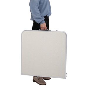 1 M Ensembles pliables en aluminium portatif en plein air Camping Picnic Suitcase Table de pliage