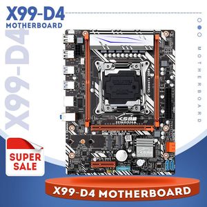 Jingsha X99 D4 Motherboard LGA2011 V3 V4 M-ATX USB3.0 NVME M.2 WIFI SSD support DDR4 memory and Xeon E5 V3 processor on Sale