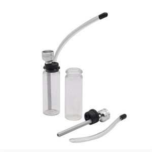 Металлическая алюминиевая водопроводная труба, стеклянная труба, портативная очистка труб, удобная маленькая бутылка с водой