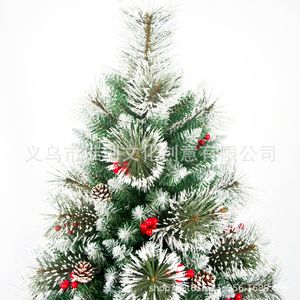 In magazzino Albero di Natale Vendita calda con pigne Decorazione natalizia mista Albero Simulazione di lusso Aghi di pino crittografati Forniture natalizie