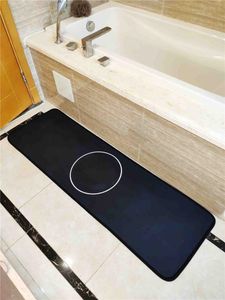 Restaurant Bathroom Mats Kitchen Two-piece Set Carpets Indoor Non-slip Absorb Water Mute Balcony Bath Mats 246i