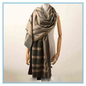 Geometrischer Jacquard-Schal aus Wolle, großer Schal, warme, klimatisierte Zimmerdecke, Schal, 70 x 210 cm