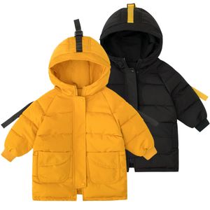 Refrigeradores meninas meninas crianças meninos criança casaco crianças primavera outerwear casacos casuais roupas de bebê outono Parkas de inverno para 2-8 anos LJ201017