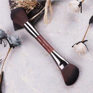 Dubbelhöjd Makeupborste Vinklad Blush Contour Bronzerb Sculpting Borste Blandning Makeup Brush Högkvalitativa Makeup Tools 158 #