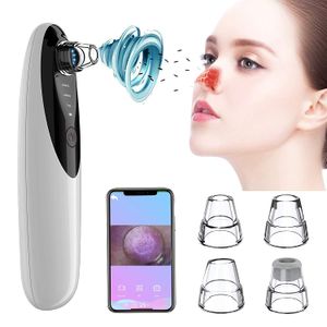 Visual WiFi Camera Blackhead Remover Face Deep Nose Cleaner Pore Acne Pimple Removal Vacuum Facial Clean Skin Tool