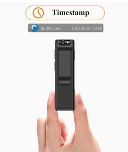 Freeshipping Body Camera Mini Digital HD Camera Micro Cam Magnetic Motion Snapshot Latarka Latarka Lampka Nagrywanie Kamera wideo Cam