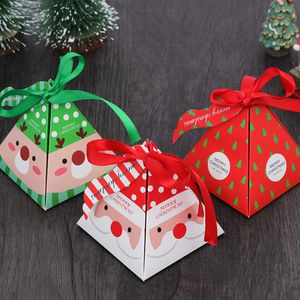 クリスマスの包装ギフトバッグキャンディボックス子供の誕生日の結婚式の好みのおすすめ箱イベントクリスマスパーティー用品JK2010XB