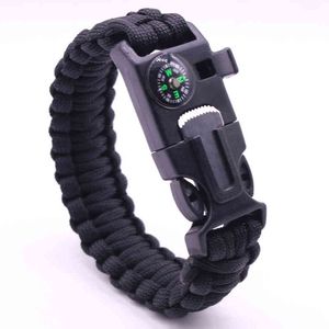 Umbrella Rope Bracelet Survival Bracelet Multifunctional Five in One Outdoor Umbrella Camping Adventure Seven Core Life