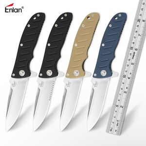 Enlan Bee EL-01 series classic tactical folding knife 8CR13mov blade G10 handle camping hunting outdoor EDC tools