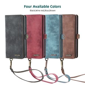 phone leather cases Suitable for Apple 11 5 6 7 8 11 12 13 Pro x xs max 13pro Multifunctional Magnetic Phone Case 13 Separation Protective Cover