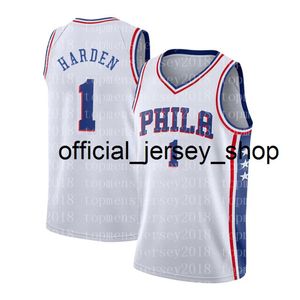 James 1 Harden Basketball Jerseys Ben 25 Simmons Jersey 2022 white blue red black