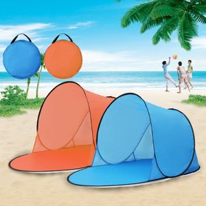 Открытый Campingtent Poinplue УФ-автоматический УФ-автоматический UP Quick Open Beach Sunshade Noy Tents Tents для детей Детские подарки LJ200923