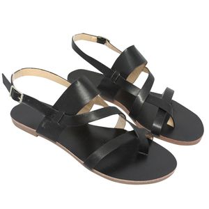 JAYCOSIN Mode Womens Wohnungen Schnalle öffnen Zehe-Breathable Breathable bequeme Schuhe römischen Sandalen Schuhe De Mujer Tacon Alto 0928