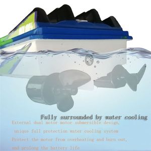 Remote control RC Boat C202 High Speed Dual Motors Water Sensing Speedboat RC Ship Boat Fully seald waterproof device 201204