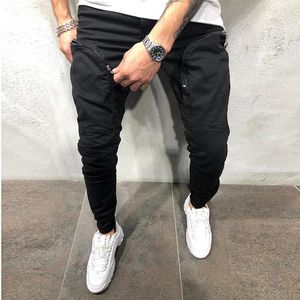 Męskie spodnie Mężczyźni Joggers Spodnie dresowe 2021 Streetwear Jogging Dres Siłownia Kulturystyka Mężczyzna Cargo Spodnie Casual Styl