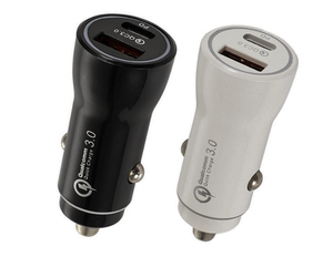 Carregador de carro Quick Charge QC3.0 QC SCP PD20W Tipo C 38W Carregadores USB rápidos para iPhone Xiaomi huawei Samsung Phone