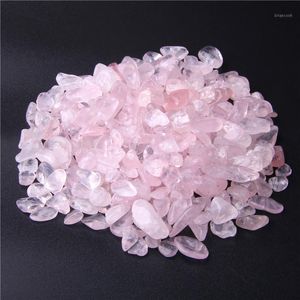 Wholesale pink gravel resale online - Other Natural Pink Roses Quartz Crystal Stone Gravel Beads Rock Chip Lucky Healing And Minerals Health Decoration1
