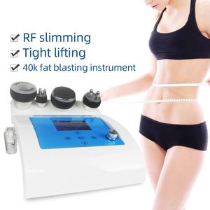 Novo Estilo 40K Cavitação Ultrasonic Machine Perda de Peso RF Gorda Bunner Pele Elevador Aperte Anti-Wrinkle Body Slimming Massager Anti Celulite