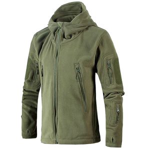 Outdoor Sports Kurtki Jesień Zima Ciepłe Cardigan Pary Fleo Sweter Z Kapturem Unisex Zagęszczona Kapturem Solid Color Coat