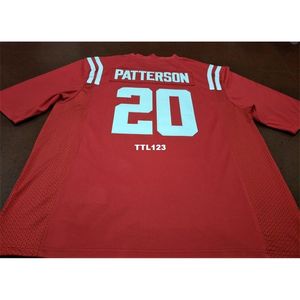 3740 Vermelho Ole Miss Rebeldes # 20 Shea Patterson Ole Miss Rebels Alumni College Jersey S-4xlor Personalizado Qualquer nome ou Número Jersey