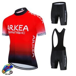 2020 cycling team ARKEA jersey 19D bike shorts suit Ropa Ciclismo mens summer quick dry PRO bicycle Maillot Pants clothing