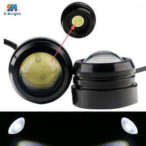 Altro sistema di illuminazione YM E-Bright! 4X (2 paia) 40 * 30mm 3W Luci per auto a LED Eagle Eye Luce di marcia diurna DRL Lampada fendinebbia bianca con vite1