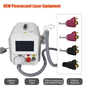 Professional Laser Pico Tattoo Removal Picosecond Q-switch Upgrade ND Yag 1064nm 532nm 755nm 1320nm Scar Spot