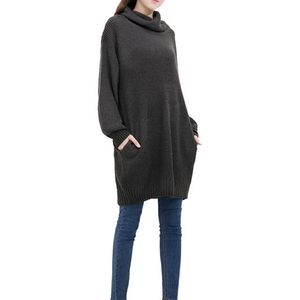 Donne Solido O Collo maglione lavorato a maglia Autunno Inverno Moda femminile Pullover maglioni Signore Maglieria allentata Dropshipping LJ201113