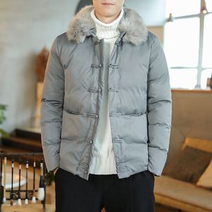 mrgoldenbowl 겨울 남성의 중국 스타일 면화 파카 여성 캐주얼 따뜻한 옷 남자의 큰 크기 빈티지 패션 파카 201027