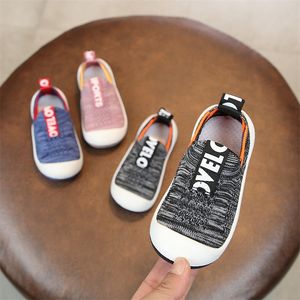 Frühling Infant Kleinkind Schuhe Baby Mädchen Jungen Casual Schuhe Weichen Boden Rutschfeste Hohe Qualität Kinder Kinder Mesh Schuhe LJ201104