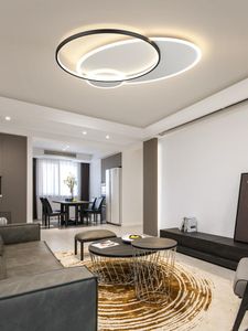 Deckenleuchten Moderne LED für Schlafzimmer Wohnzimmer Runde Kronleuchter Leuchten Küchenlampe mit Fernbedienung
