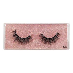 Reusable Hand Made Soft 3D False Eyelashes Vivid & Light Thick Natural Curly Crisscross Fake Lashes Eyes Makeup Accessory For Women Beauty 10 Models DHL