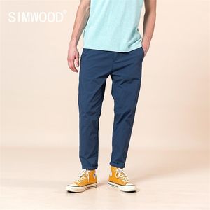 SIMwood Primavera Verão New Ankle-Comprimento Calças Homens Moda Confortável Capered Calças Soltas Marca Roupas SJ130429 201110