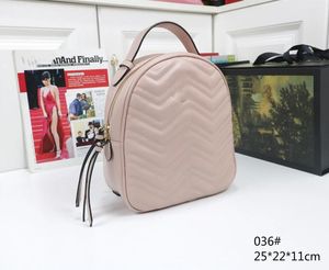 2021 LuxuryDesigners Plecaki Klasyczny Różowy Bag Moda Mini Plecak Dobrej Jakości SchoolBag Torebka H02