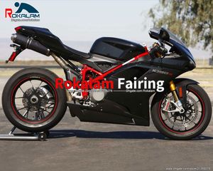 Ducati 848 1098 1098S 1198 2007 2008 2009 2011 ABS Sportsbikeフェアリングカウリング（射出成形）