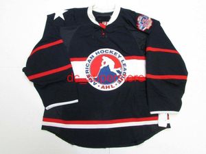 Сшитые пользовательские 2012 AHL All All Star Game Atlantic City Hockey Jersey Добавьте любое имя номера мужские дети Джерси XS-5XL