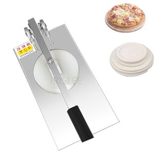 Pizzateig-Pressmaschine, manuell, 20 cm, Pizzateig-Abflachungspresse, Teigwalze, Ausrollmaschine, Chapati-Pressmaschine, Gebäckpresse