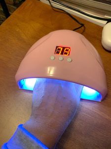 lampada per unghie gel a led Essiccatore per lacca UV Gelpolish Lampada per polimerizzazione Lampade per manicure al sole Lampada artistica