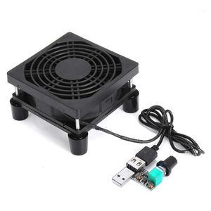 Wholesale router cooler resale online - DIY cm Router Cooling Fan Rack Speed Controller PC Cooler TV Box Wireless Cooling Fan Quiet DC V USB with Protective Net1