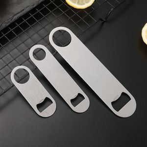 3 Sizes Stainless Steel Multi-functional Wine Opener Simple Style Beer Openers Customized Logo can be On it