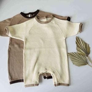 0-24M Newborn Kid Baby Boys Girls Clothes Romper Cute Sweet Cotton Jumpsuit Long Sleeve Fall Baby Outfit Accessories Costume G1221