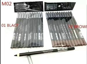 Dorp 배송 최신 EyeLiner 연필 검정과 갈색 색상 12pcs
