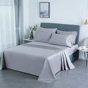 Phf 800 contagem de rosca egípcio cama de algodão lençóis de cetim e fronhas rainha cama king size roupa de cama com folha elastic banda T200706