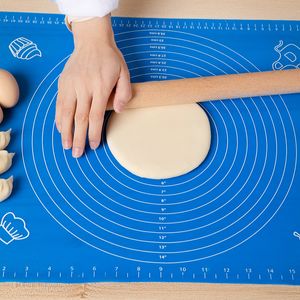 Silicone Non-Stick Baking Mats Sheet Pizza Dough Maker Holder Pastry Kitchen Gadgets Cooking Tools Bakeware Accessories