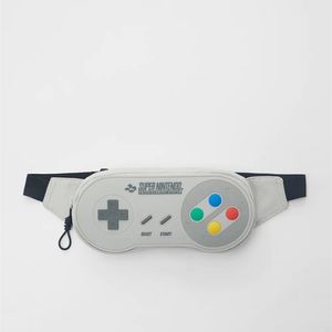 Creative Game console Design Waist Bags for Women Brands Funny Fanny Pack Kids Belt Bag Man's Belts Bag Cute Female Purse 220112